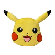 Pokemon Kids Pikachu Bedding Plush Cuddle and Decorative Pillow Buddy, Yellow