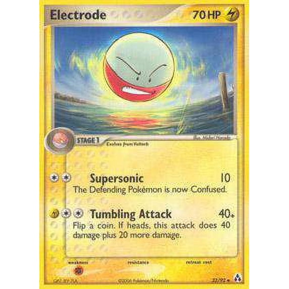 Pokemon Legend Maker Uncommon Electrode #32