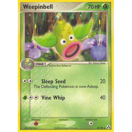 Pokemon Legend Maker Uncommon Weepinbell #47