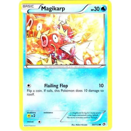 Pokemon Legendary Treasures Common Magikarp #30