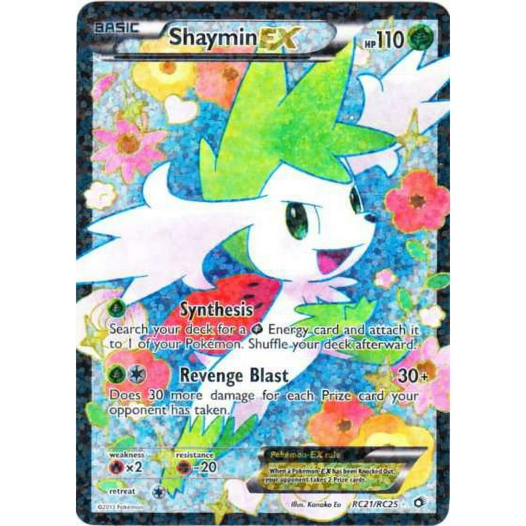 Preços baixos em Cartões de jogo de cartas colecionáveis individuais ultra  raros Shaymin Pokémon TCG Legendary Treasures
