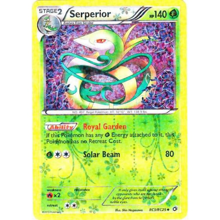 Pokemon Legendary Treasures Radiant Collection Uncommon Serperior RC3 -  Walmart.com