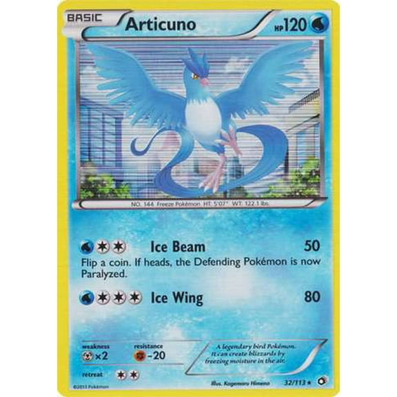 Pokemon Legendary Treasures Rare Holo Articuno #32