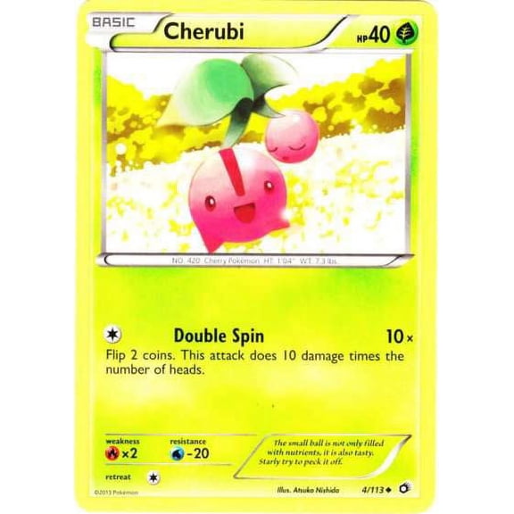 Pokemon Legendary Treasures Uncommon Cherubi #4