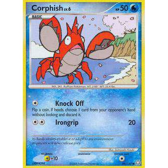 Pokemon Legends Awakened Common Corphish #89