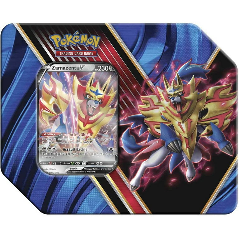 Pokemon Legends of Galar Zamazenta V Tin - Walmart.com
