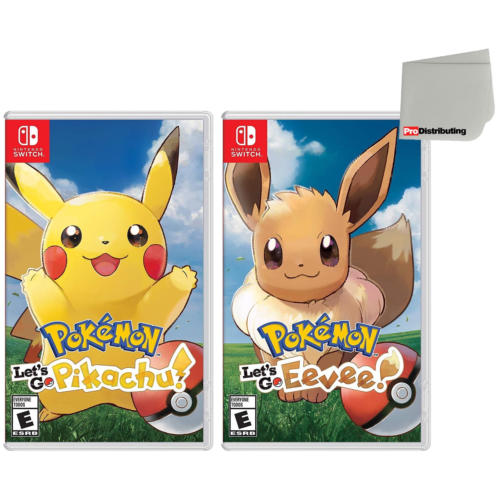 Pokemon Let's Go Eevee Switch Bundle