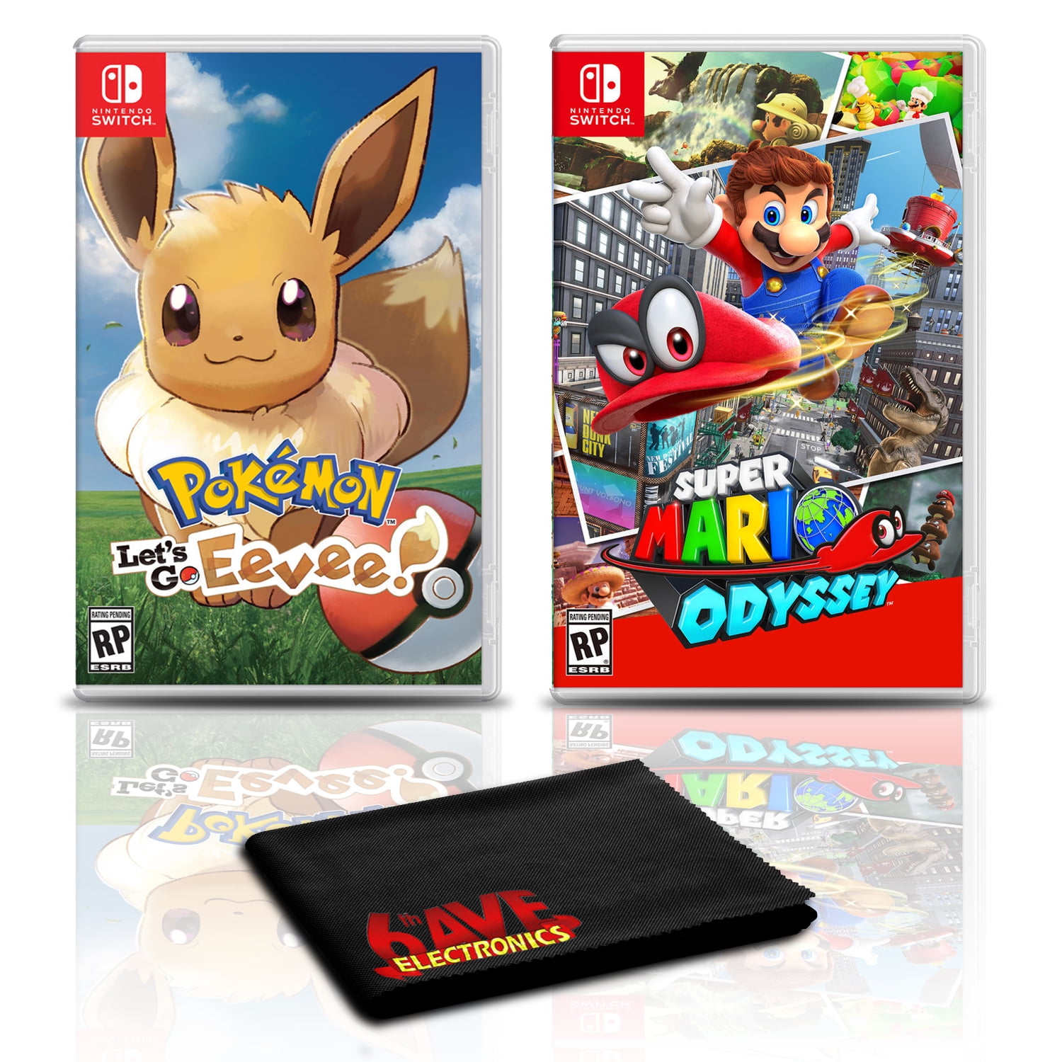 Switch Bundle and New Moves Revealed for Pokemon: Let's Go