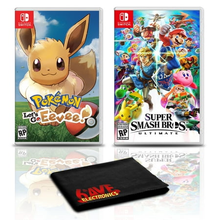 Pokemon: Let's Go, Eevee! and Super Smash Bros, Nintendo Switch, 108323-06
