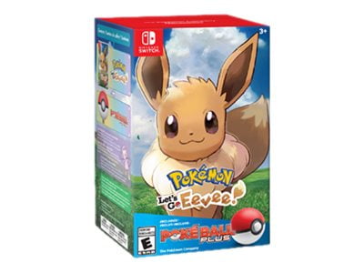 Pokemon: Let's Go, Eevee! w/ Poke Ball, Nintendo, Nintendo Switch, 045496594015