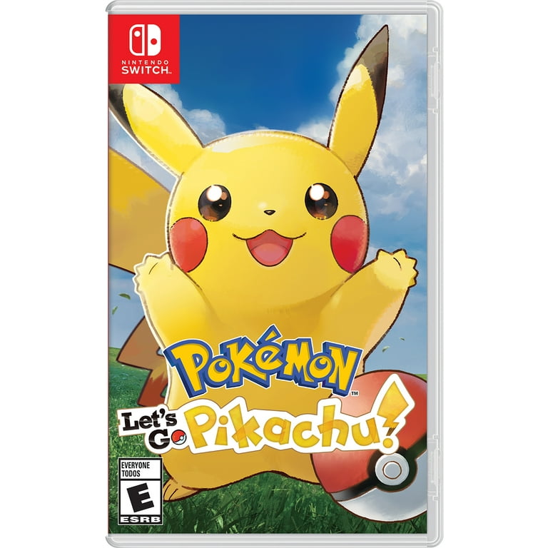 Nintendo Switch Pokemon Game: Let's Go, Pikachu! Physical Edition