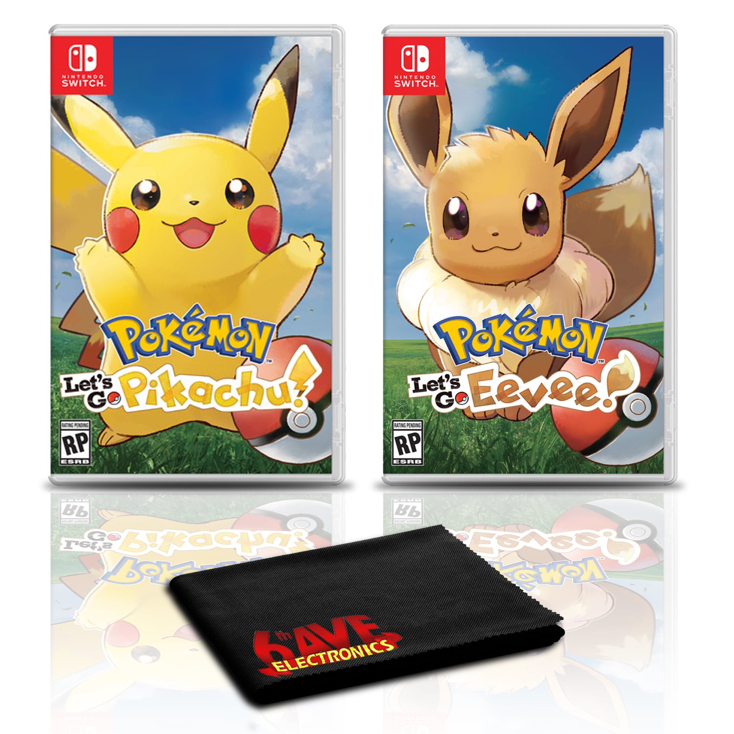 Pokemon: Let's Go, Pikachu! and Let's Go, Eevee!, Nintendo Switch,  108307-01 