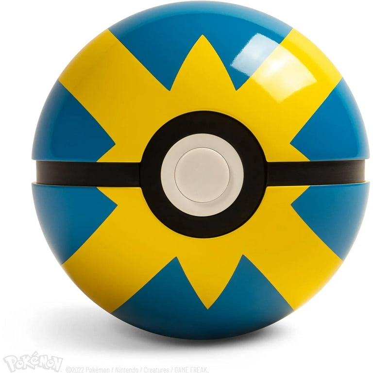 Pokemon Light Up Die Cast Quick Ball Replica