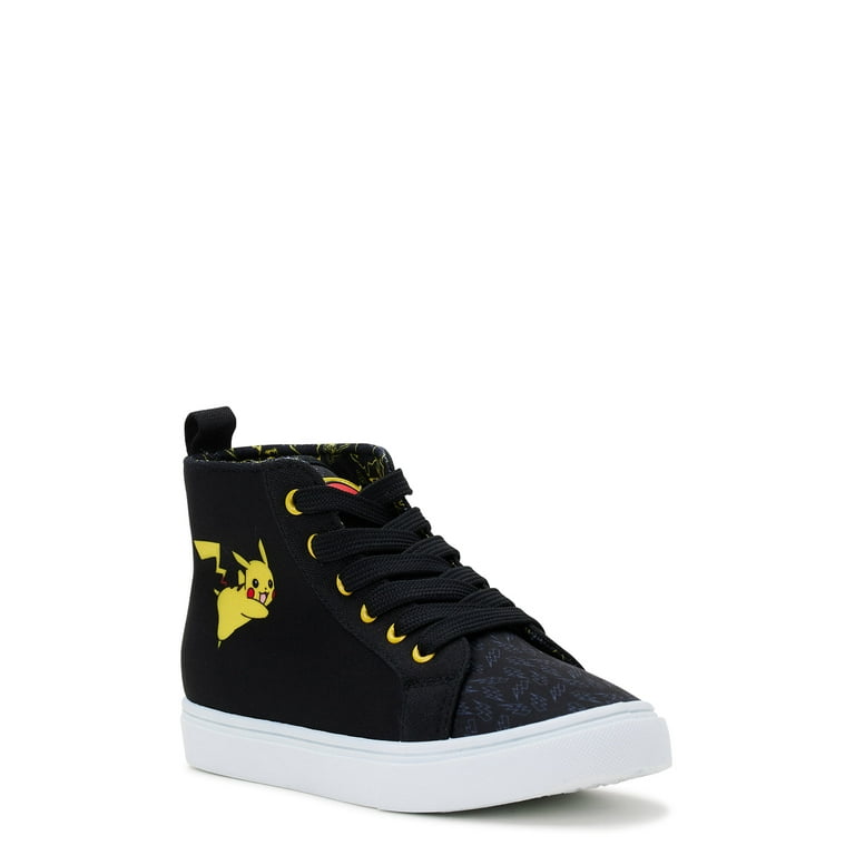 Pokemon Little Big Boy Lace up High Top Sneaker Sizes 11 5 Walmart