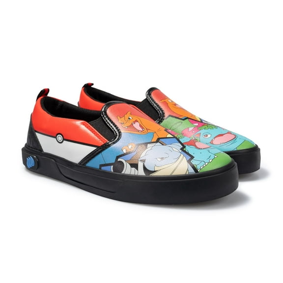Pokemon Little & Big Boys Low Top Slip On