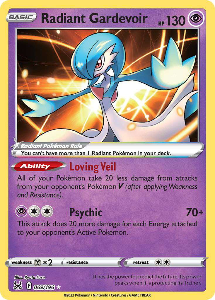 Pokemon Lost Origin Holo Rare Radiant Gardevoir #69 (Shiny) - Walmart.com Pokemon Lost Origin Holo Rare Radiant Gardevoir #69 (Shiny) - Walmart.com