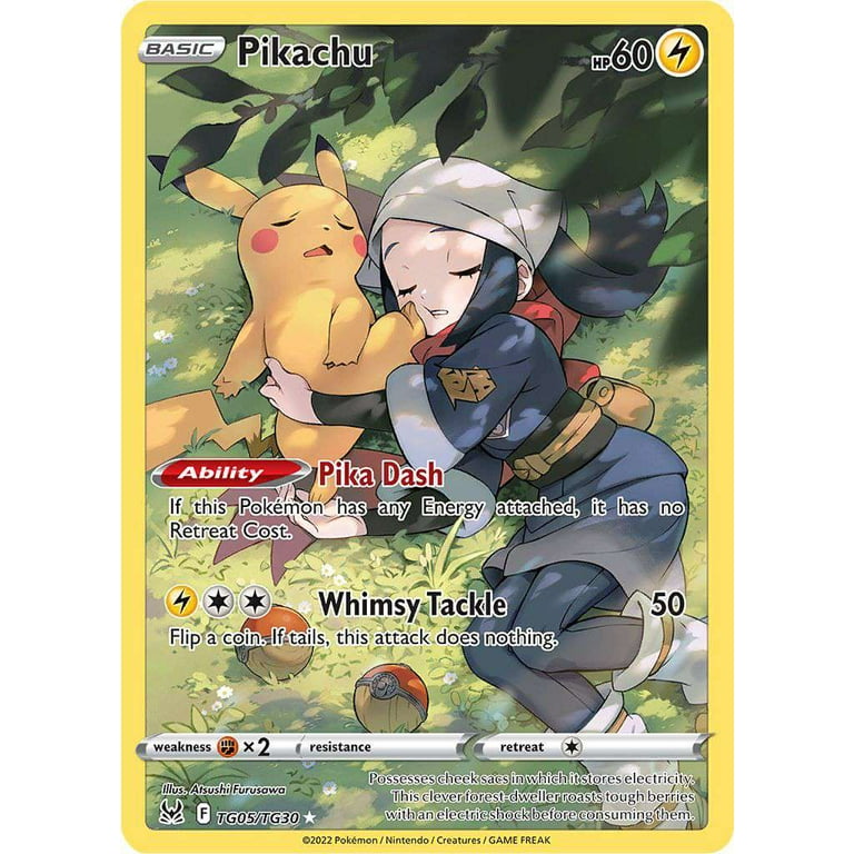 Pokémon GO Plus + Pokemon SWSH Lost Origin Pikachu TG05/TG30 AGS Gem-MT 10