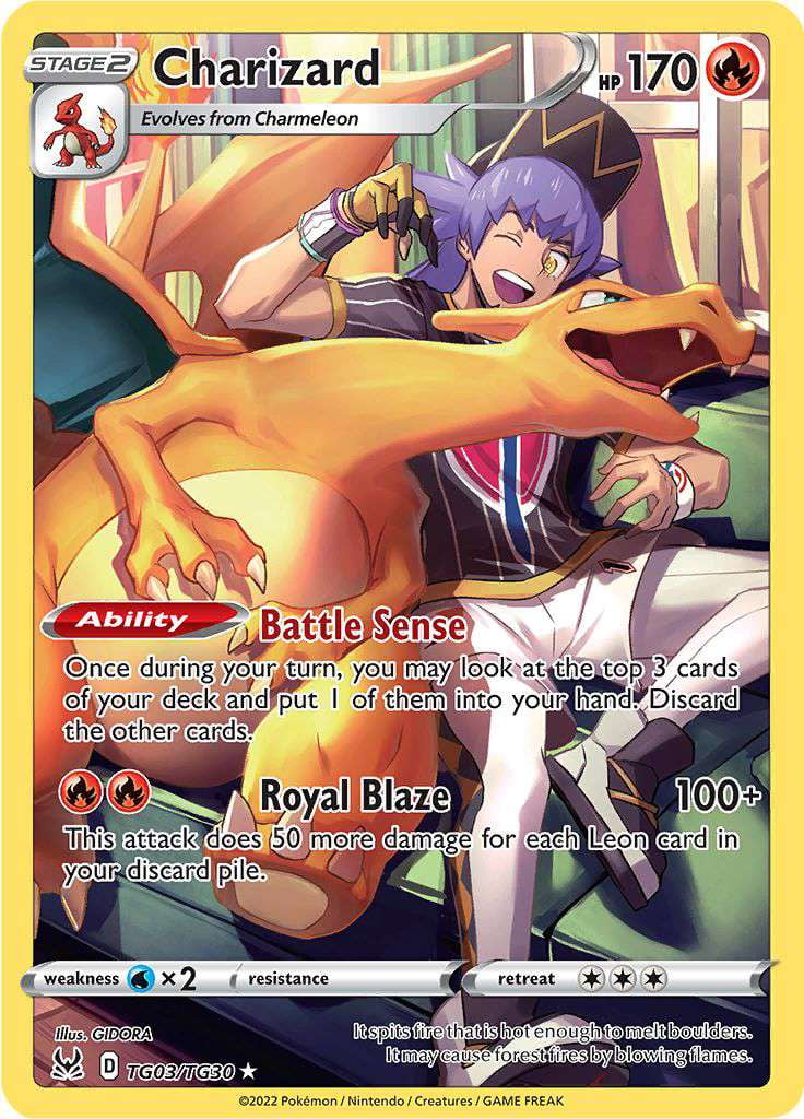 pokemon trading card game lost origin ultra rare charizard tg03 TG03/TG30 PSA 10  TBC Games [Colorless] [Colorless] [Colorless]. Pokemon Trading Card Game Lost