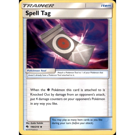 Pokemon Lost Thunder Spell Tag #190