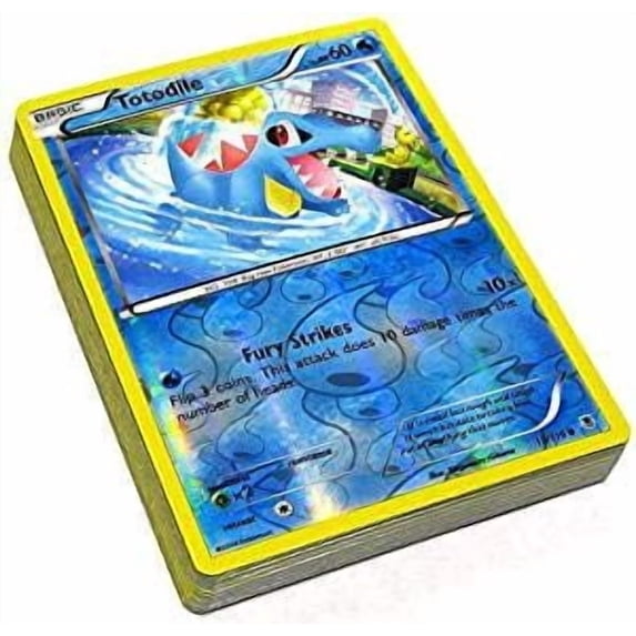 Collectible Pokemon Lot of 25 Random Reverse Foil Single Cards