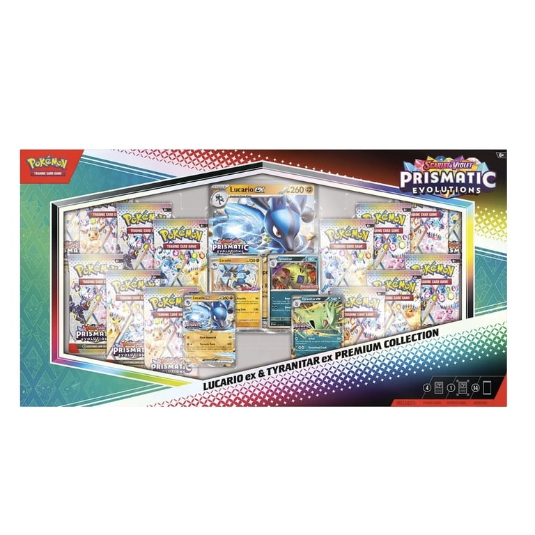 Pokemon Lucario Ex & Tyranitar Ex Premium Collection Pokemon Lucario Ex & Tyranitar Ex Premium Collection