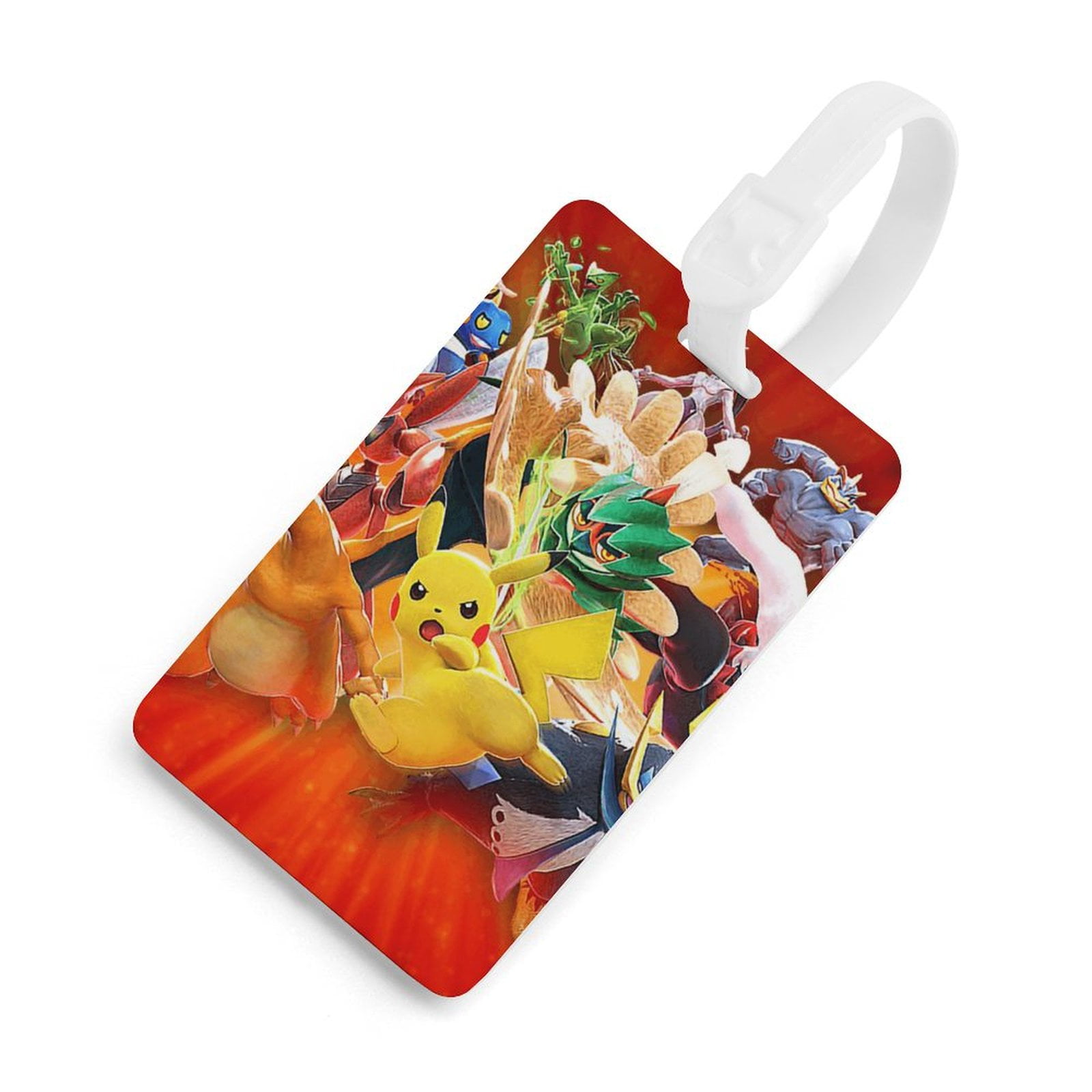 Pokemon Luggage Tag Luggage Tags PU Tags Cute Funny Travel Bag Labels ...