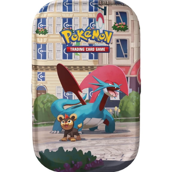 Pokemon Lumiose City Salamence Mini Tin (2 Booster Packs & Sticker Sheet)