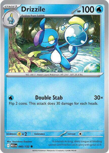 Pokemon ME01: Mega Evolution Common Drizzile #40 - Walmart.com