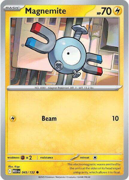 shiny magnemite pokemon card - 081/165 - Pokemon 151 - Reverse Foil 063/198 / Common Card Type / HP / Stage Magnemite Hidden Fates Shiny SV27/SV94