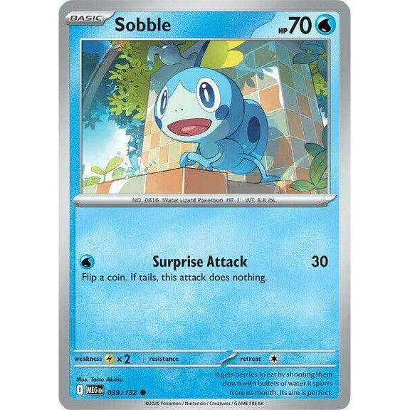 Pokemon ME01: Mega Evolution Common Sobble #39