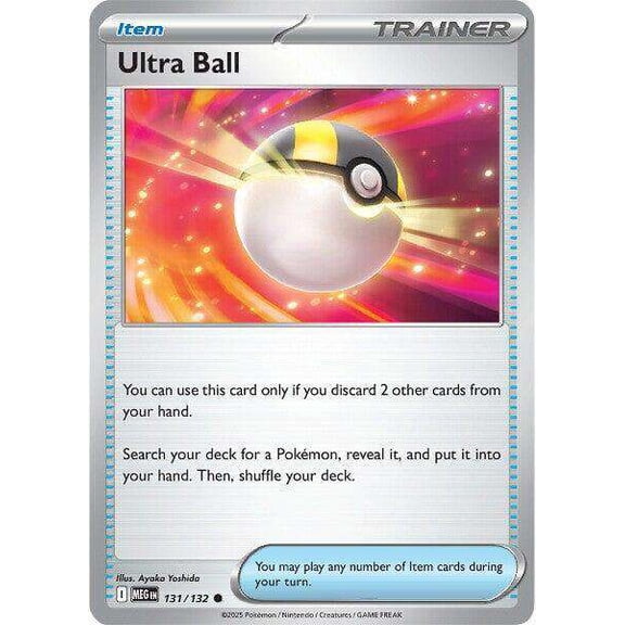 Pokemon ME01: Mega Evolution Common Ultra Ball #131