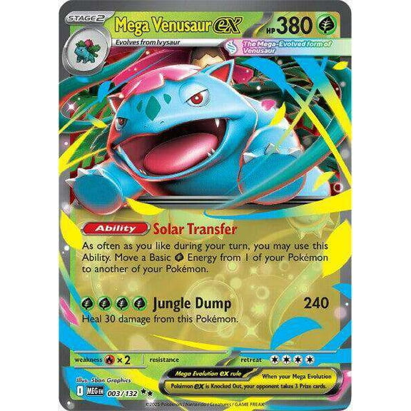 Pokemon ME01: Mega Evolution Double Rare Mega Venusaur ex #3