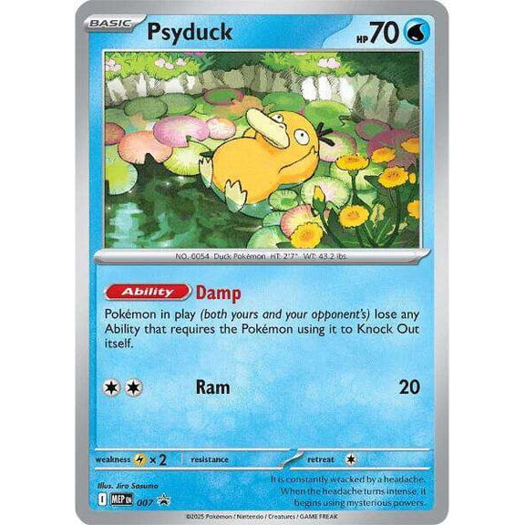 Pokemon ME01: Mega Evolution Promo Psyduck MEP007