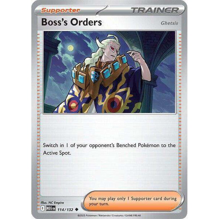 pokemon ghetsis card - Boss's Orders Attack 1 Boss's Orders (Ghetsis) | Paldea