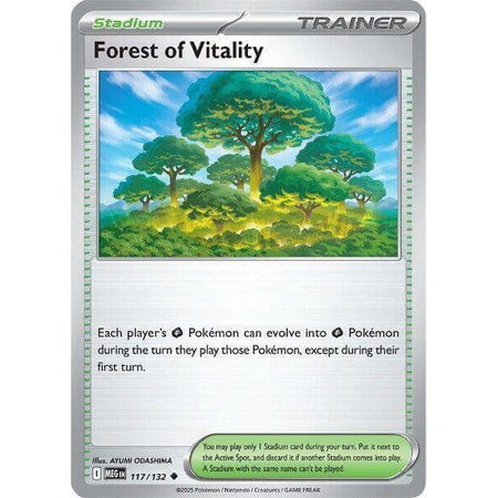 Pokemon ME01: Mega Evolution Uncommon Forest of Vitality #117