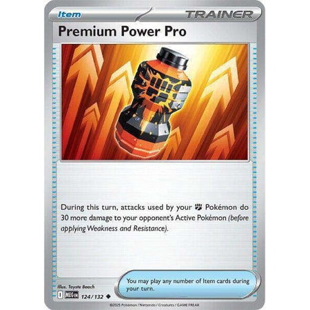 Pokemon ME01: Mega Evolution Uncommon Premium Power Pro #124