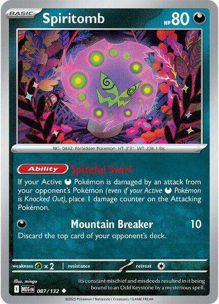 spiritomb pokemon card price 158/091 Spiritomb