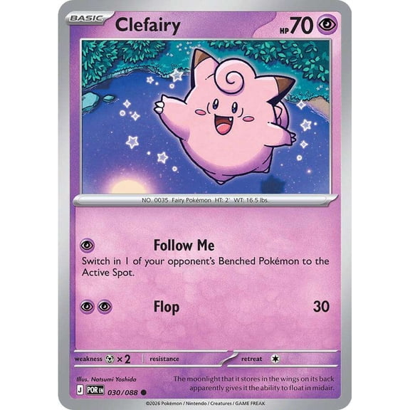 Pokemon ME03: Perfect Order Common Clefairy #30
