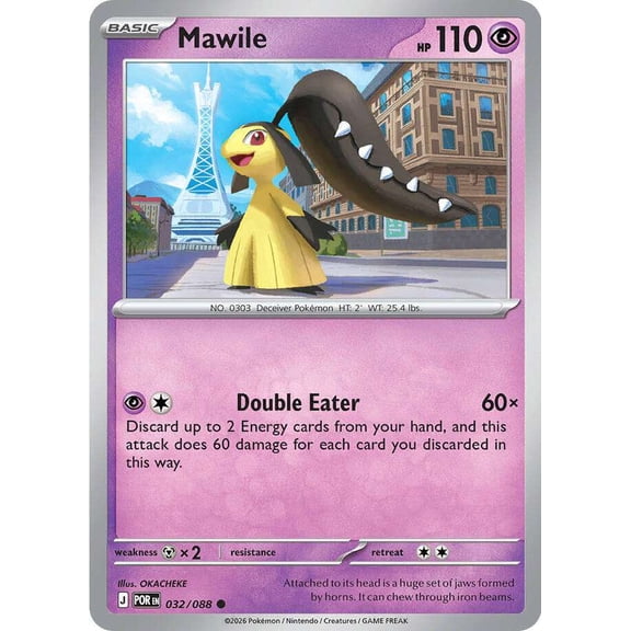Pokemon ME03: Perfect Order Common Mawile #32