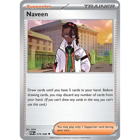 Pokemon ME03: Perfect Order Uncommon Naveen #79