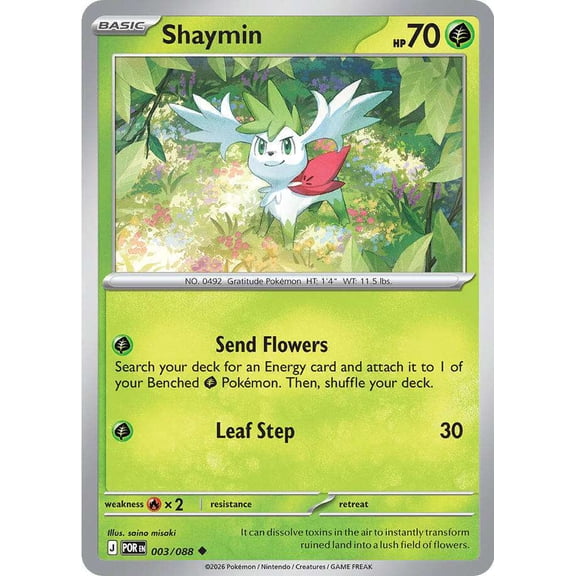 Pokemon ME03: Perfect Order Uncommon Shaymin #3