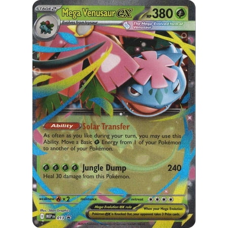 Pokemon MEP: Mega Evolution Promo Mega Venusaur ex #013