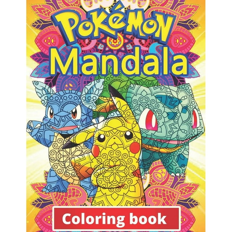pokemon coloring pages book for children by KAMAL LEHRABBAT