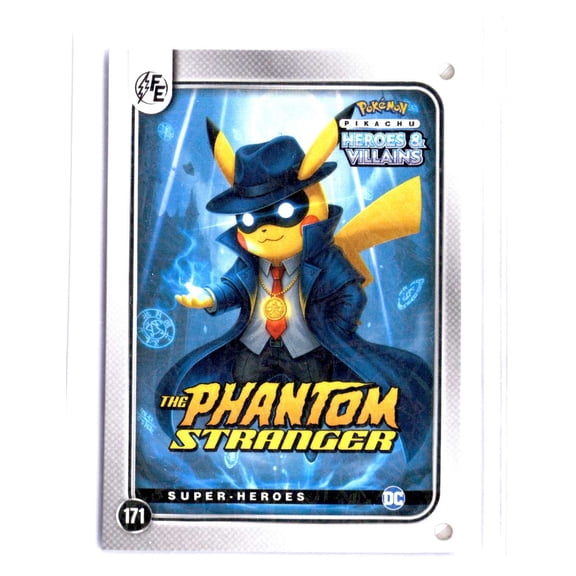 2025 Pokemon Marvel DC Pikachu The Phantom Stranger Prizm #171 Trading Card