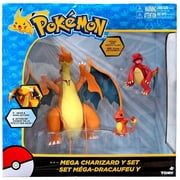 Pokemon Mega Charizard Y Figure Set