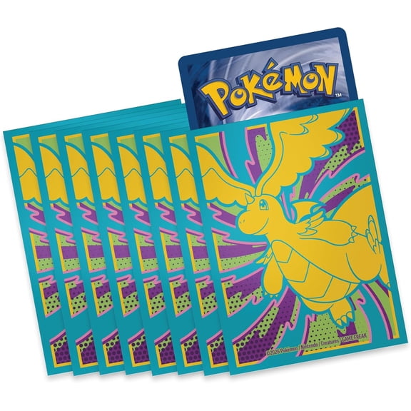 Pokemon Mega Evolution Ascended Heroes Mega Dragonite Card Sleeves (65 Count)