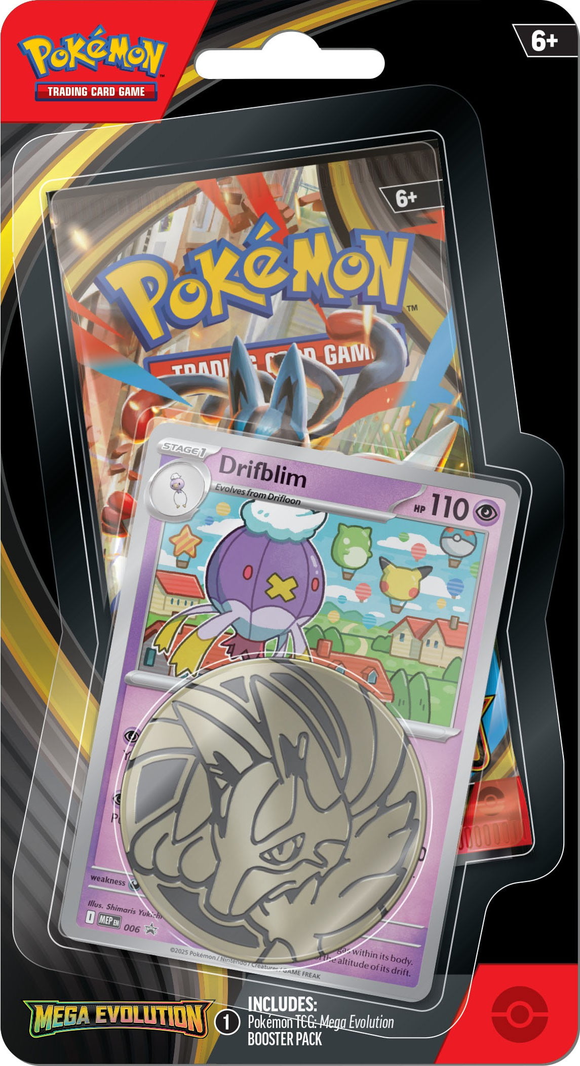 Pokemon Mega Evolution Drifblim Checklane BLISTER Dominican Republic | Ubuy