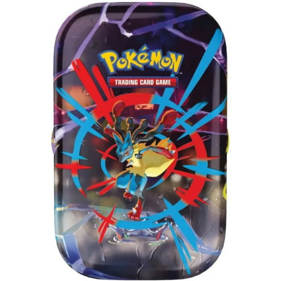 Pokemon Mega Evolution Mega Lucario Mini Tin (2 Booster Packs)