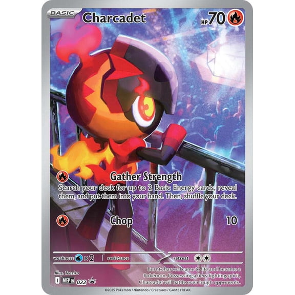 Pokemon Mega Evolution Promo Charcadet MEP22 [Illustrator Rare]
