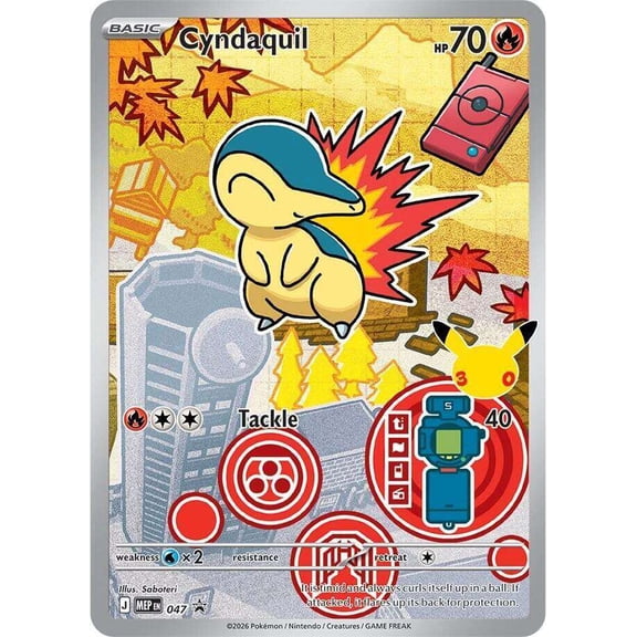 Pokemon Mega Evolution Promo Cyndaquil MEP047